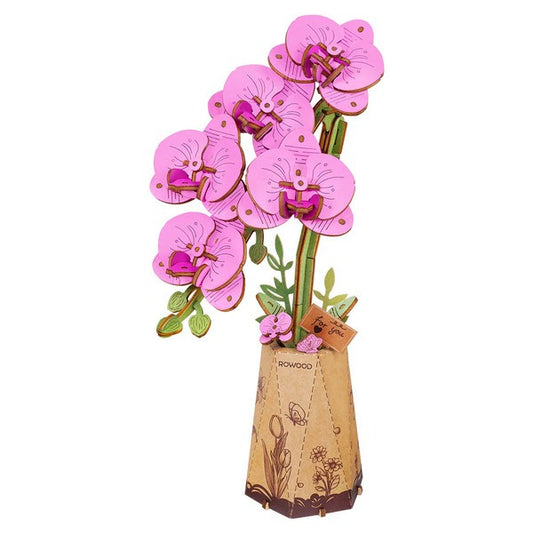 Rolife Purple Moth Orchid