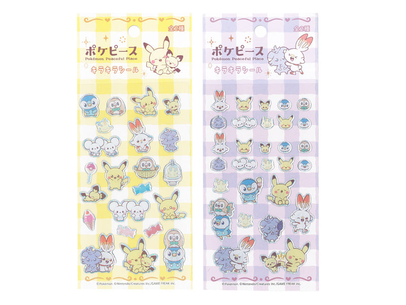 Poké Pieces Sparkling Stickers Pokemon