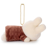Miffy : Sleeping Friend Milk Chocolate Keychain