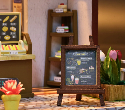 Coffee Time DIY Kit - Miniature Coffee Shop