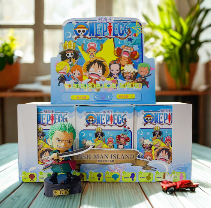 One Piece Fishman Island Q version character aromatherapy blind box