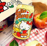 Cute Cat  apple juice