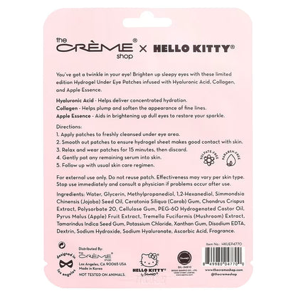 [The Creme Shop] SANRIO_Hello Kitty Hydrogel Under Eye & Patches - Apple of My Eye