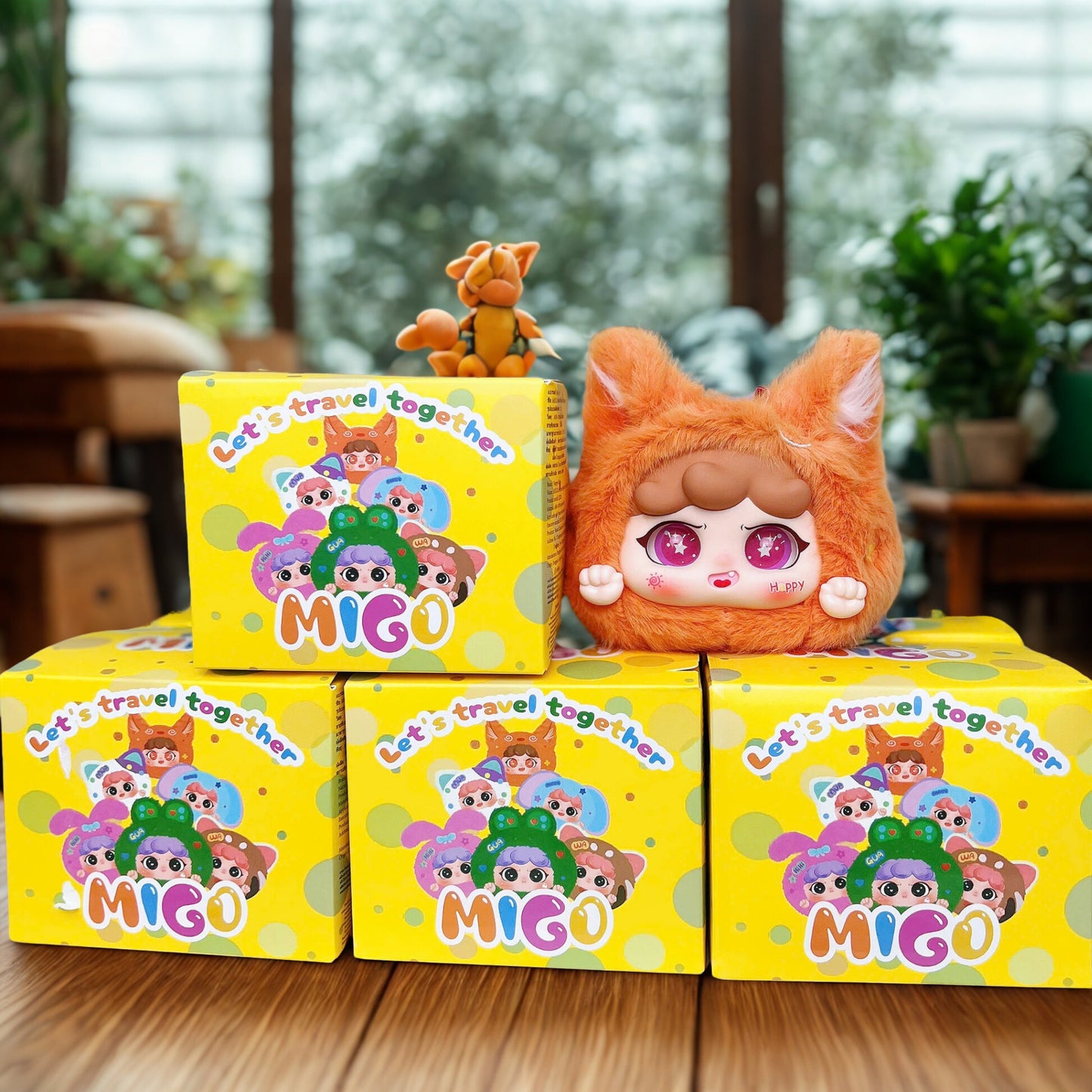 migo lets travel zipper bag blind box