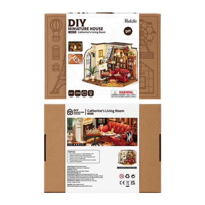 RoLife DIY Miniature House Catherine's Living Room