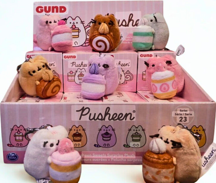 Pusheen Patisserie 3" Plush Keychain Surprise Box