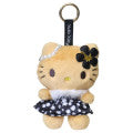 Hello Kitty : Tan Sunburned Leopard Black Dress