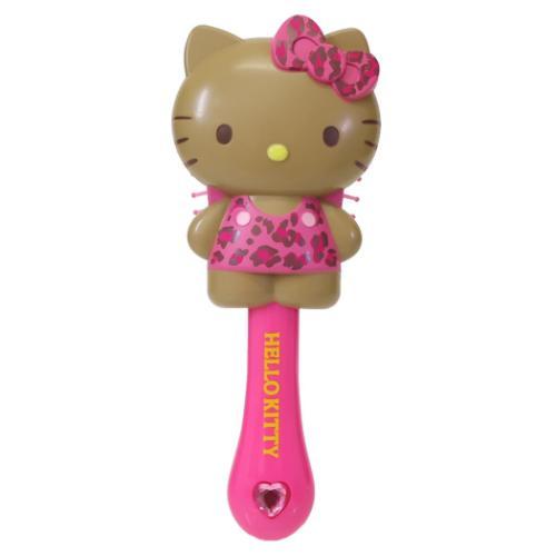 Hello Kitty Hair Brush Cheetah Print