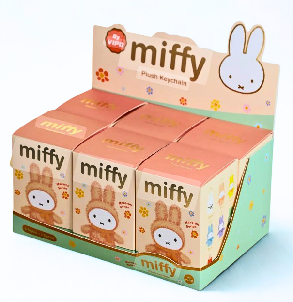 ミナペルホネン ⚮̈﻿ piece macaron Miffy Macaron Series Blind Box | Plush Charm Collectible