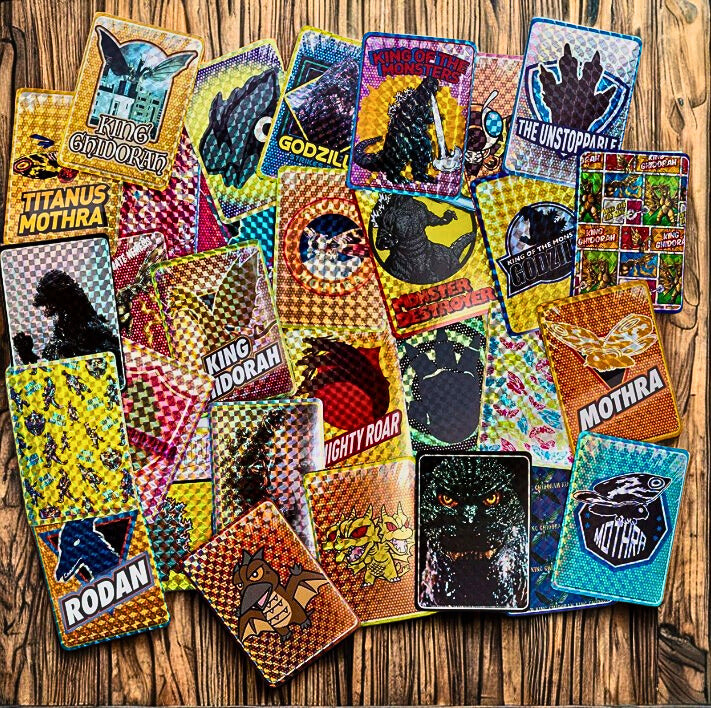 Godzilla 5-Pack Stickers Mystery Blind Bag