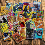 Godzilla 5-Pack Stickers Mystery Blind Bag