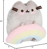 Pusheen with Rainbow, 9.5 in