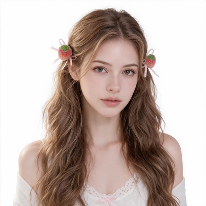 AiLike Strawberry Hair Ties