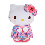 Hello Kitty Kimono 8" Standing Plush Pink