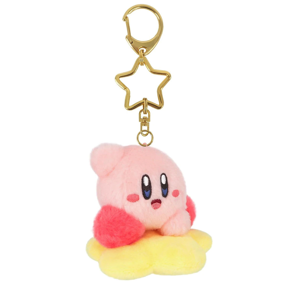 San ei Kirby Of The Stars Mini Fluffy Mascot KH Warp Star