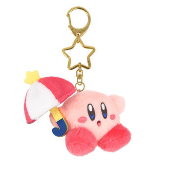 San ei Kirby Of The Stars Mini Fluffy Mascot KH Parasol