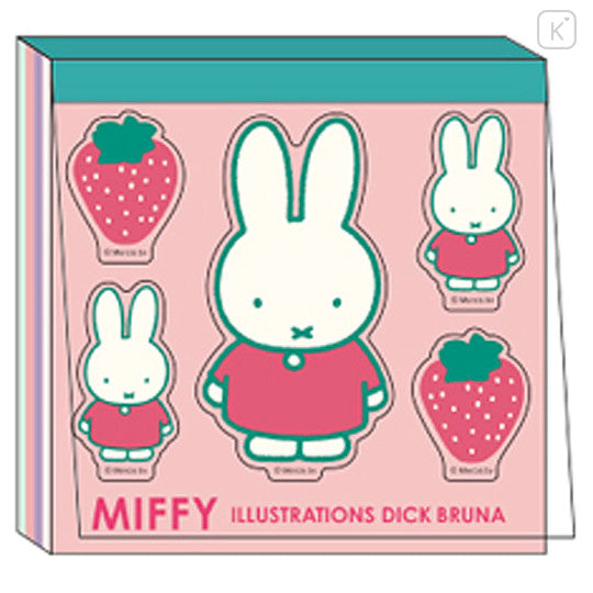 Miffy Strawberry Note Pad