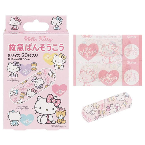 Sanrio Hello Kitty Band-aid Pink 20Pc