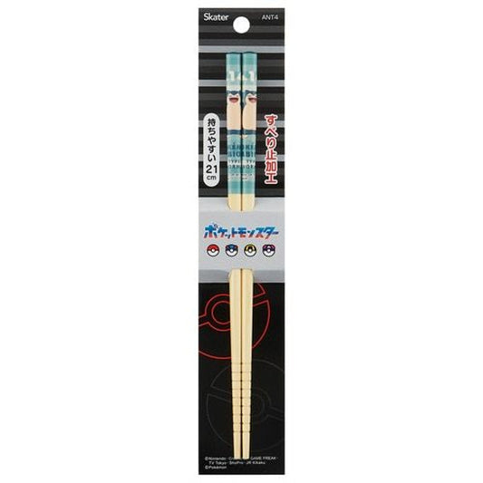 Skater ANT4-A Bamboo Safety Chopsticks 8.3 inches (21 cm) Pokemon Snorlax Chopsticks