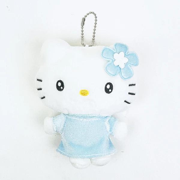 Hello kitty Blue Angel Plush Keychain
