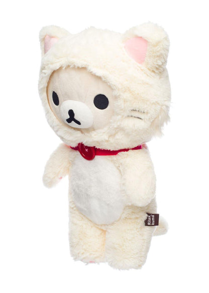 San-X Original Korilakkuma White Fluffy Cat Plush