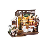 RoLife DIY Miniature House Slow Life Café