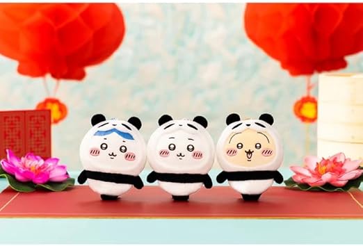 Chiikawa Mascot Holder - Hachiware : Panda