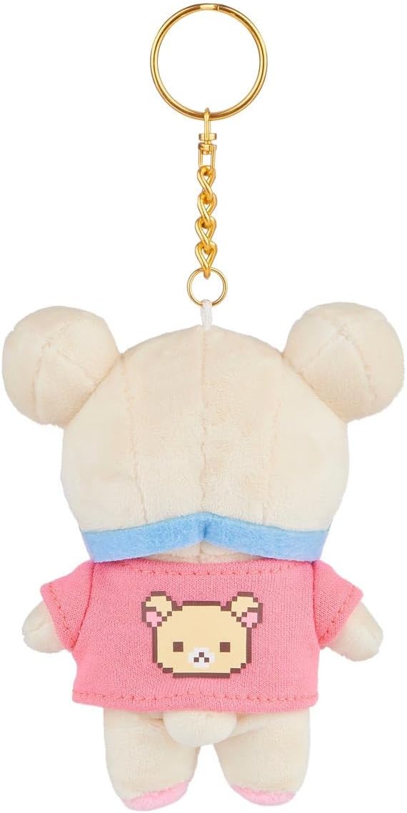 Brown Gaming Rilakkuma Keychain
