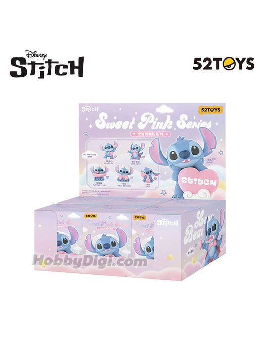 52TOYS Stitch Sweer Pink Series