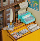 Rolife Miniature Post Office - DIY Buildable Model