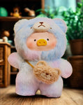 lulu pig good times series plastic face plush pendant