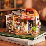 RoLife DIY Miniature House Corner Bookstore
