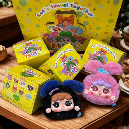 migo lets travel zipper bag blind box