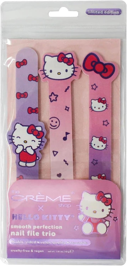 The Creme Shop x HK  Smooth Perfection nail File Trio