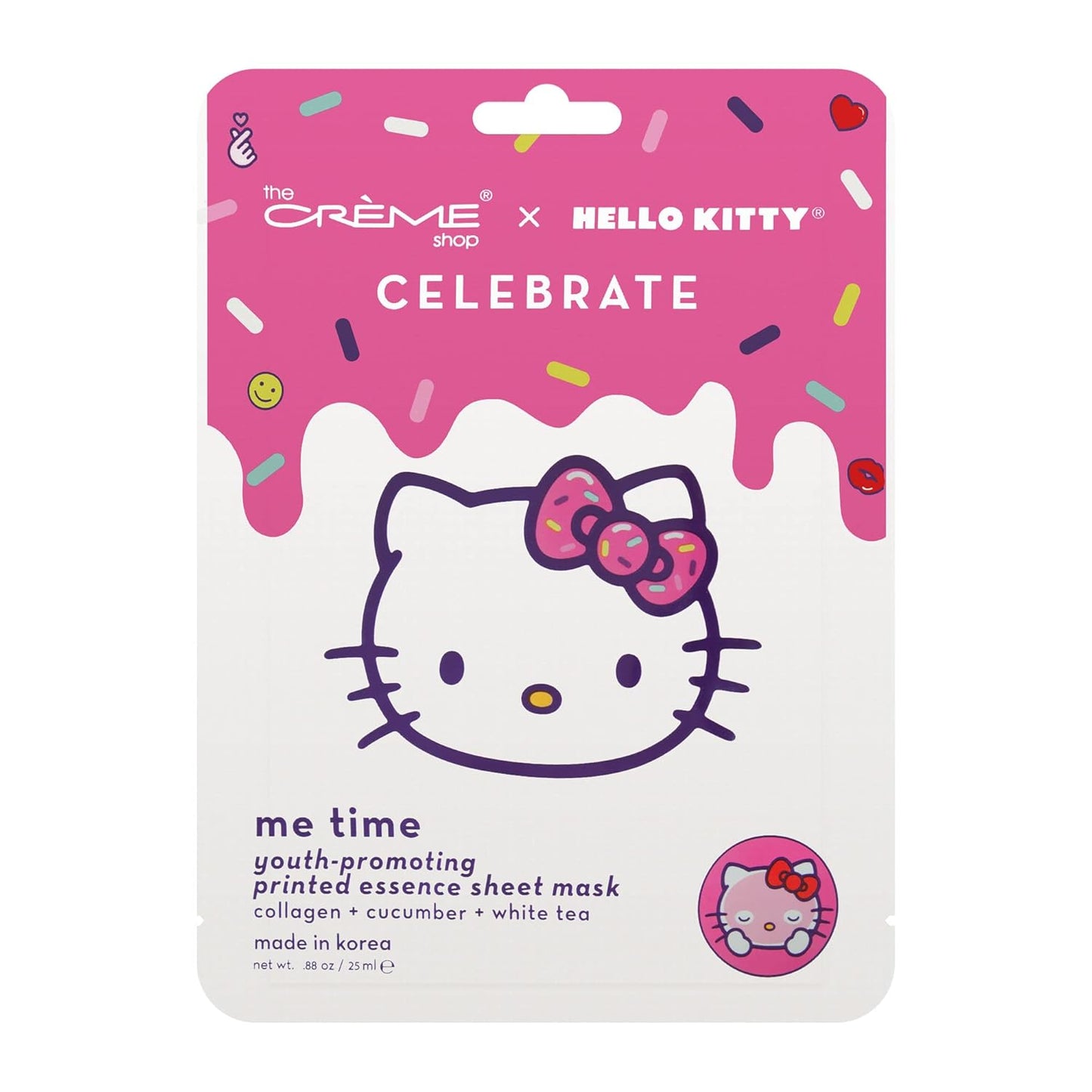 TCS X HELLO KITTY CELEBRATE FACE SHEET MASK - ME
