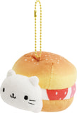 Nyannyannyanko Always Together Plush Cream Puff Nyanko Keychain