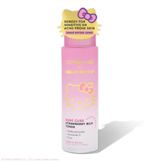Creme x Hello Kitty Pure Cure Strawberry Milk Toner
