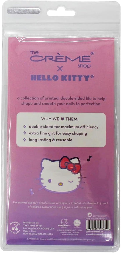 The Creme Shop x HK  Smooth Perfection nail File Trio