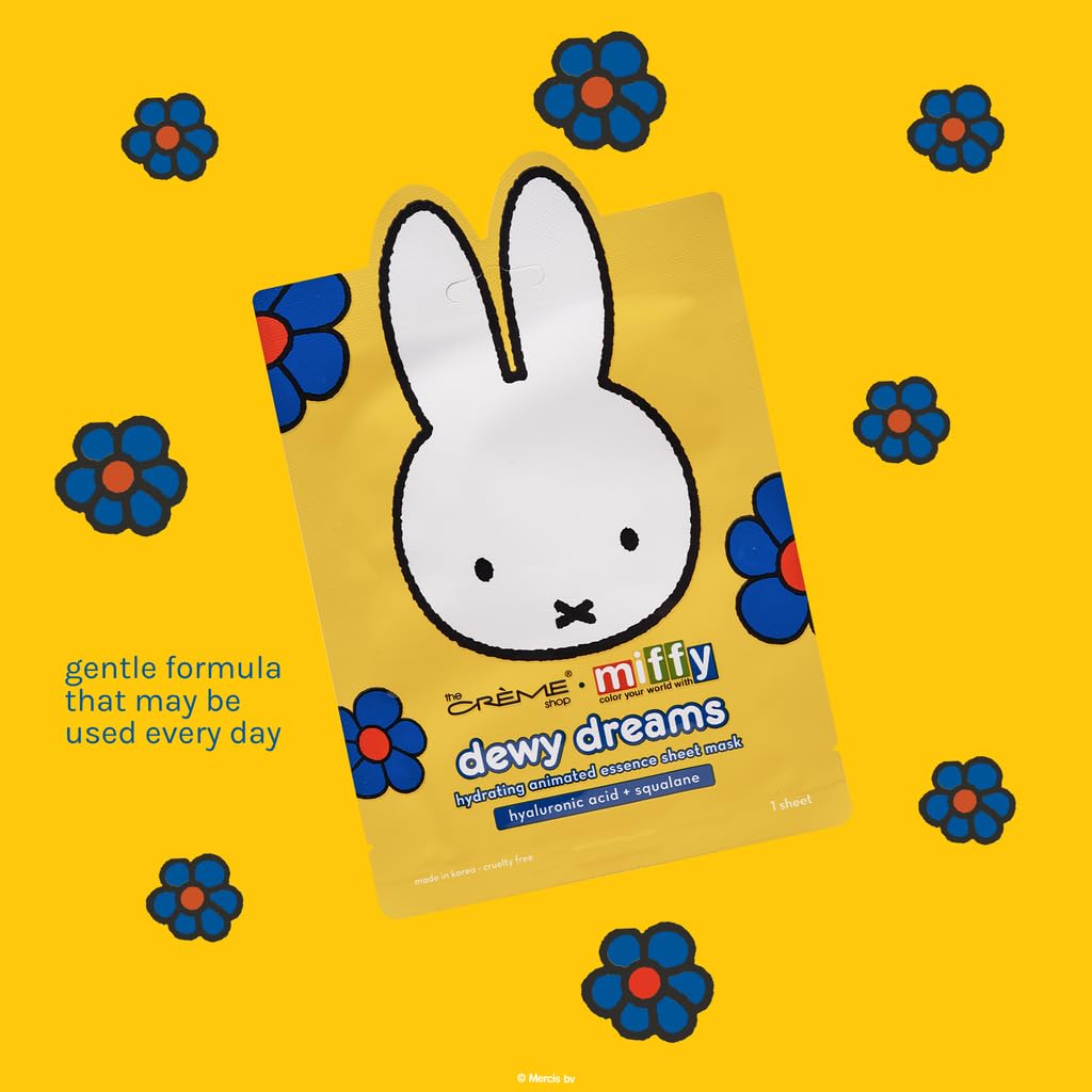 TCS Miffy Dewy Dreams Hydrating Animated Essence Sheet Mask