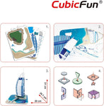 Cubic Fun Burj Al Arab Building 3D Puzzle