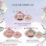 Flower Knows Midsummer Fairytale Embossed Five-Color Eyeshadow Palette 02