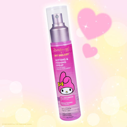The Creme Shop x My Melody Setting & Priming Spray Mattifying Perfecting Spray