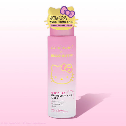 Creme x Hello Kitty Pure Cure Strawberry Milk Toner