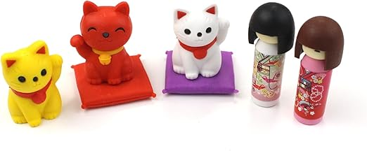 Blister Eraser, Kokeshi & Maneki Neko