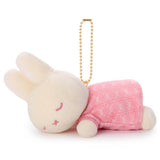Miffy : Sleeping Friend Pinky Keychain