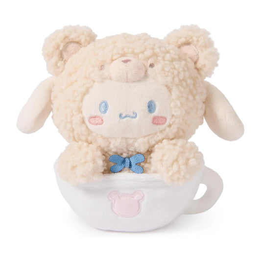 GUND x Cinnamoroll 6" Latte Bears Mascot Plush