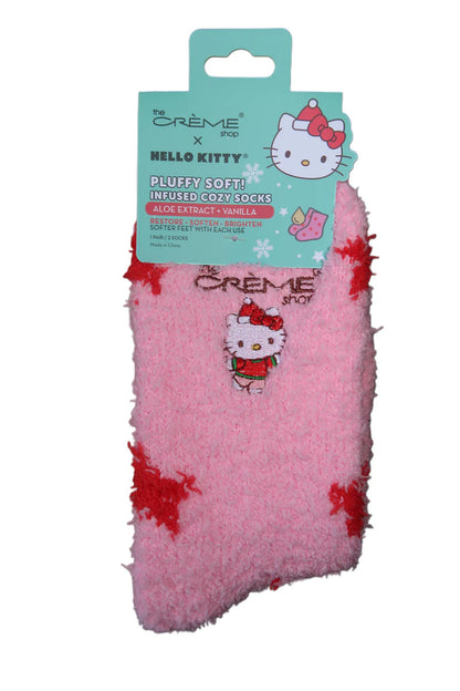 The Creme Shop x Hello Kitty Pluffy Soft! Infused Cozy Socks