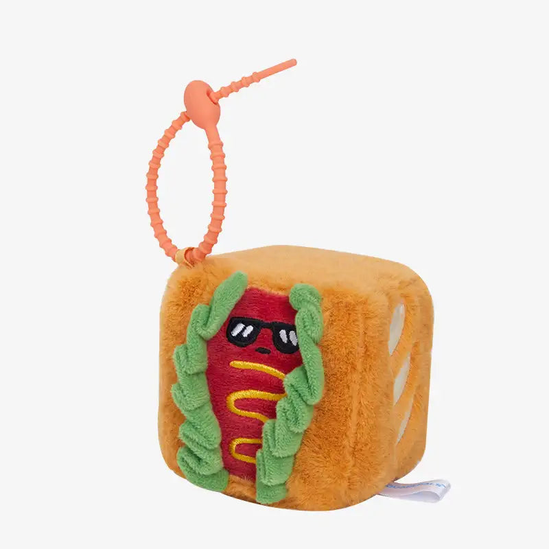 Squarepals Hotdog Squishy Plush