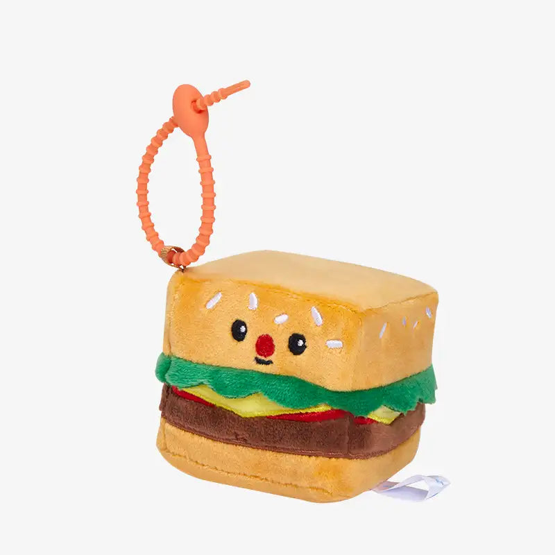 Squarepals Hamburger Squishy Plush
