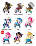 TokiDoki x Arcane League Of Legends Unicorno Blacklight Chrome Blind Box